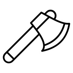 Hand Axe Icon Style