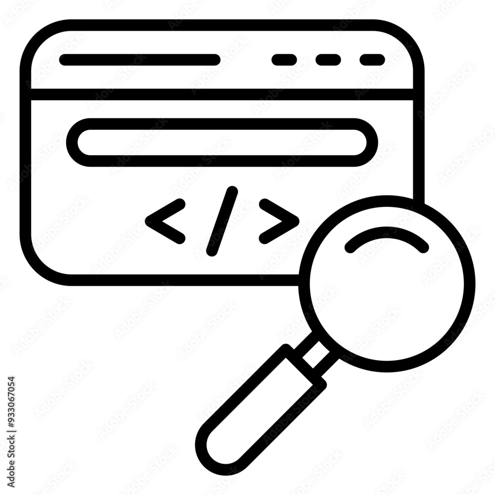 Poster code review icon style