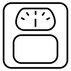 Weight Scale Icon Style