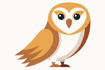 owl  vector art and illustration