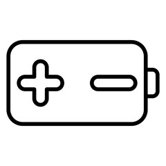 Small Battery Icon Style