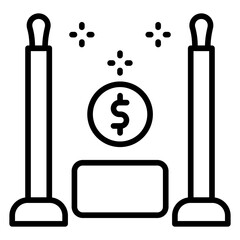 Cover Charge Icon Style