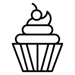 Cupcake Icon Style