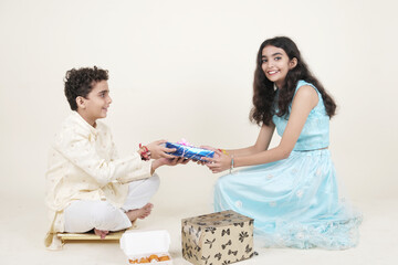 Celebrating the timeless bond of brother and sister on Raksha Bandhan.