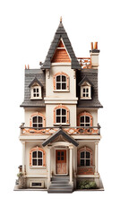 Dollhouse on a plain png background