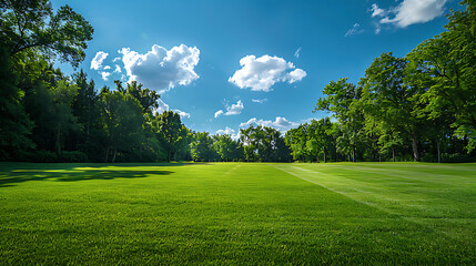 Obraz premium field landscape