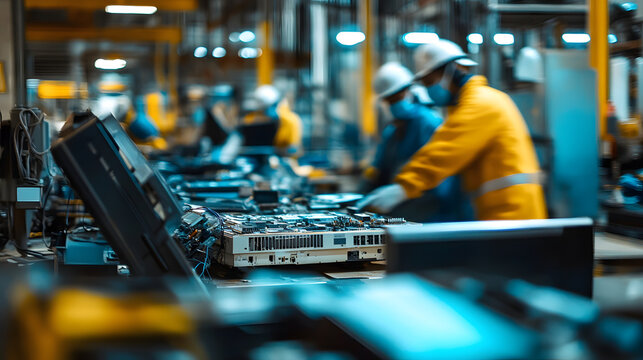 Waste yard Collection disposal electronic pollution dismantling recycling recycle industry factory environmental issues land contamination environment contaminated electronics illegal dumping