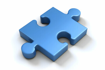 3d Flat icon as Puzzle piece and a whole puzzle symbolizing parts and whole with ample space for text. concept as A puzzle piece and a completed puzzle representing the fundamentals of parts and the w