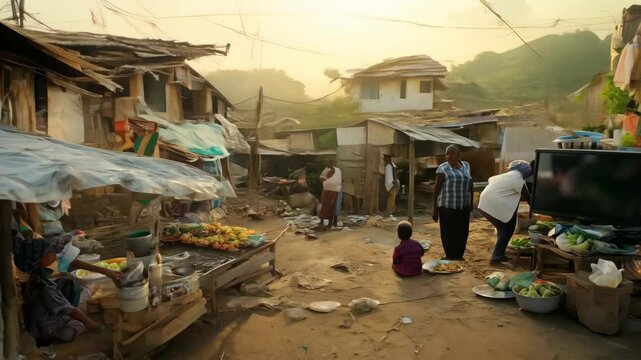 Urban Slums: Surviving Poverty and Inequality in Makeshift Communities