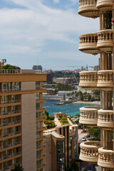 Monaco overlooking the beach