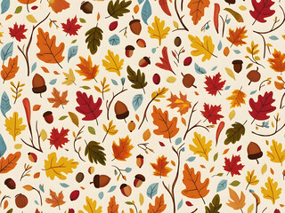 autumn pattern 가을 패턴