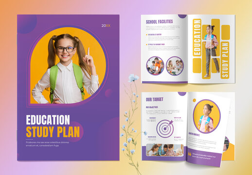 Education Study Plan Brochure