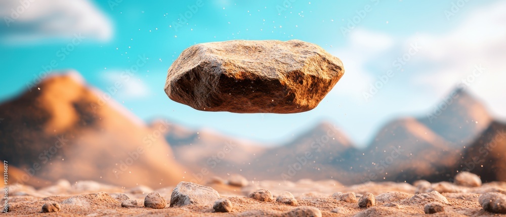 Poster exploring value investing principles in animation - selective focus grunge splash dust background