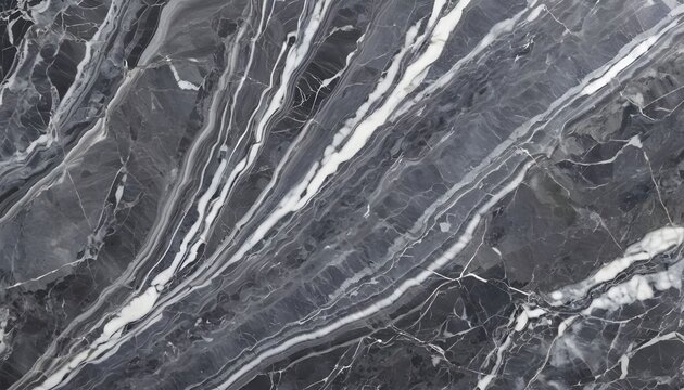 close-up of bardiglio gray marble featuring sophisticated gray base and fine white veining highlighted by soft diffused lighting, gray stone slab natural marble, glossy gray and white tiles