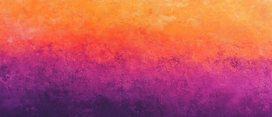 Abstract Watercolor Sunset.