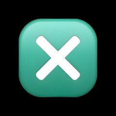 Obraz premium Cross Mark