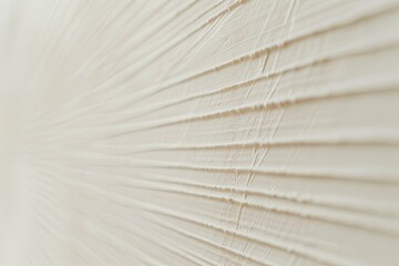 The image is a close up of a white wall with a patterned texture