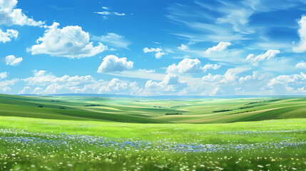 Obraz premium field in nature