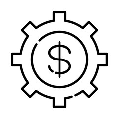 management line icon