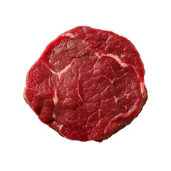 Fototapeta premium isolated raw steak, raw meat 