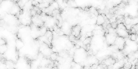 White marble texture Panoramic white background. marble stone texture for design. Natural stone Marble white background wall surface black pattern. White and black marble texture background.