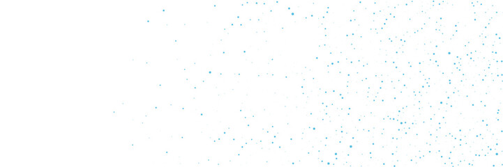 Festive confetti. Blue and white dots. Vector illustration.