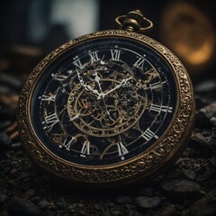 Naklejka premium Combining classic and contemporary design elements in stylish watches