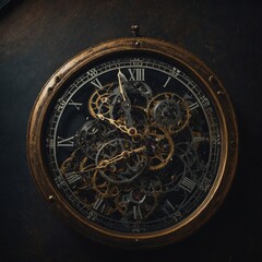 Fototapeta premium Combining classic and modern design elements in refined watch styles