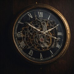 Fototapeta premium Combining classic elegance with modern features in stylish watches