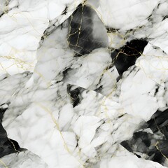 white, black, gray and gold marble texture