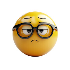 Sad Emoticon Or Emoji, Generative AI