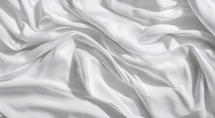 Obraz premium White banknote mock-up, isolated and rendered in 3D. Clean crumpled bank note design template. Clear ticket bond cash design.