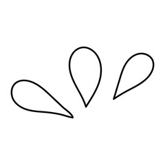 doodle anime, elements, icon, question, emotion, wind, exploding, message, flash, headline, curve