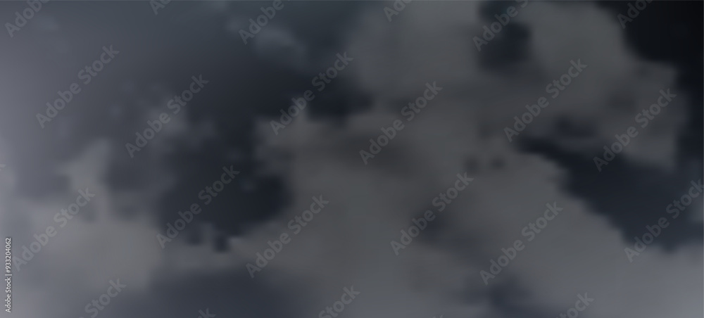 Poster modern colorful gradient background with clouds