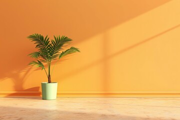 Colorful Neo-Fauvist Architecture with Arches and Stairs in Bright Sunlight. Beautiful simple AI generated image