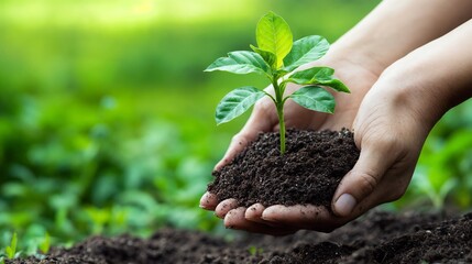 Promoting the Growth of Plants A Sustainable Vision for Our Future and Environment