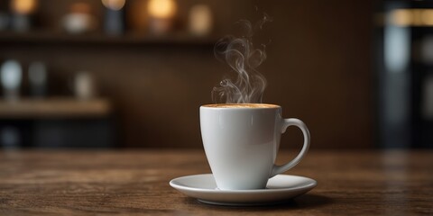 Fototapeta premium Background featuring a copy space image of coffee.