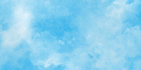 Abstract background with white paper texture and sky blue watercolor,blue grunge abstract background. cement concrete wall texture. marble stone texture.Blue grunge surface texture design for creative