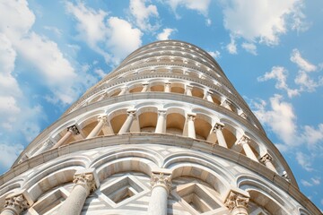 Historic commercial building, brick texture close-up, intricate details, soft light . Beautiful simple AI generated image