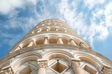 Historic commercial building, brick texture close-up, intricate details, soft light . Beautiful simple AI generated image