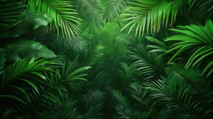 Enchanted Jungle Exploration with Gemstone Vines - Lush Tropical Rainforest Background for Design, 8K Resolution, Detailed Texture