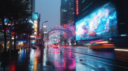 Fototapeta premium city night