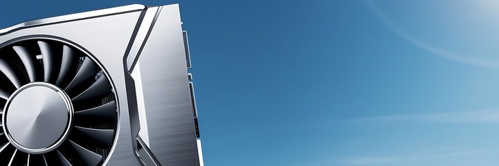 Close up of an gaming graphics card,  Graphic card service concept.