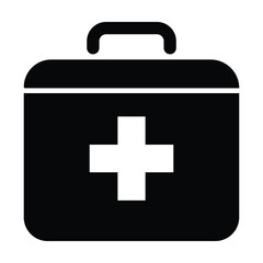 First aid icon vector