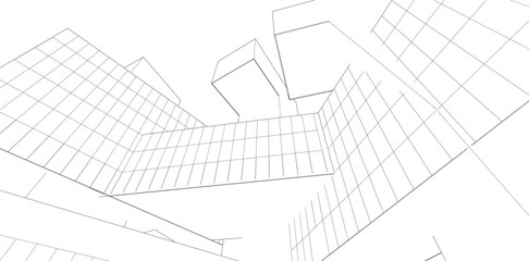 Architecture building. Design background