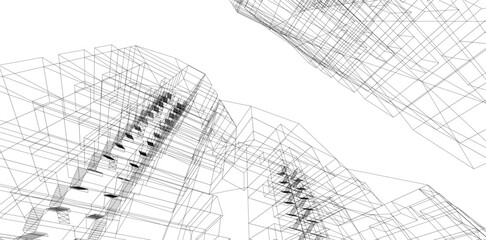 Obraz premium Architecture building. Design background