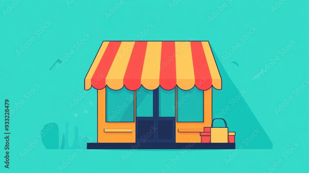 Poster efficient e commerce order processing with intuitive digital interface for seamless customer experie