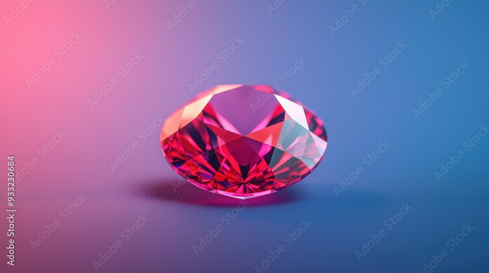 Poster futuristic quantum gemstone enhancer in high-tech sci-fi lab setting with copy space, 8k resolution 