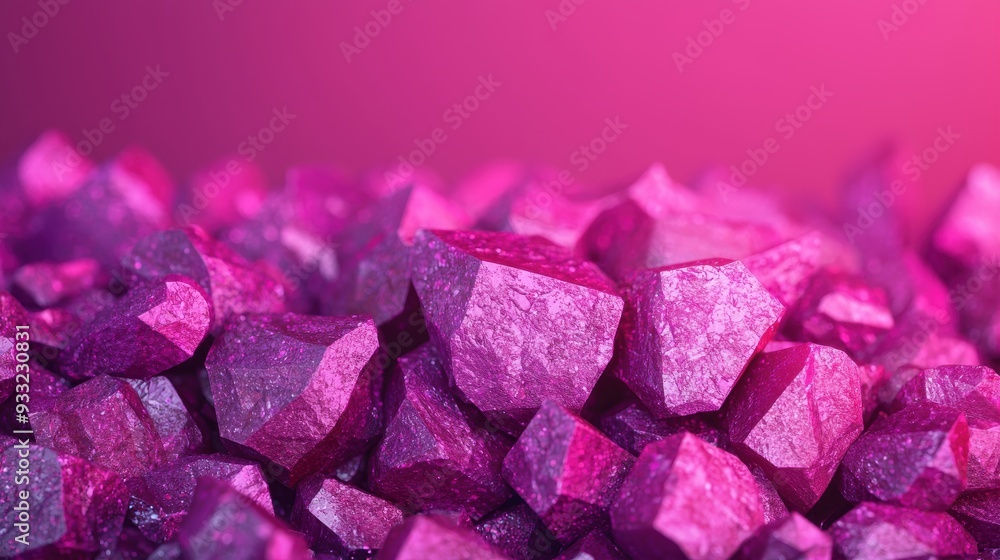 Poster futuristic gemstone data visualization holographic chart with copy space, 8k resolution