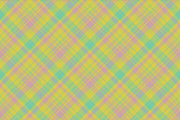 Seamless pattern of scottish tartan plaid. Repeatable background with check fabric texture. Vector backdrop striped textile print.